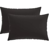  Jastuk s jastukom HEERLEN 2 kom. Crna Poliester - Crna 40 x 60 cm 2 | shoptok.hr