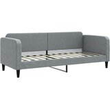  Dnevni krevet na razvlačenje svjetlosivi 80 x 200 cm od tkanine | shoptok.hr
