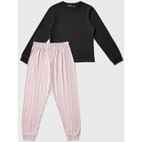 Astratex Pamučna pidžama za djevojčice Pink Soft duga | shoptok.hr