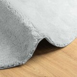  Preproga HUARTE kratka vlakna mehka in pralna siva Ø 100 cm | Shoptok.si