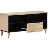 Maison Chic TV omarica - TV stojalo - Televizijska omarica 100x33x46 cm trden mangov les, (21701293) Cene