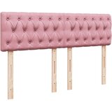 Krevet s oprugama i madracem ružičasti 140x190 cm baršunasti | shoptok.hr