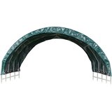 Šator za stoku PVC 3,7 x 3,7 m zeleni | shoptok.hr