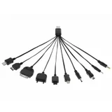 USB polnilec univerzalni 10 tipov tel.