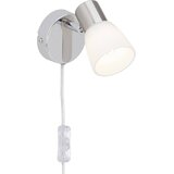 Brilliant Janna G46112/77 zidni reflektor E14 3 W LED krom boja | shoptok.hr
