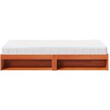  Dnevni krevet s madracem od voska smeđi 100x200cm puno drvo bor | shoptok.hr