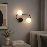  Zidna lampa MT404, crna Slike