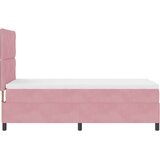 s opruga kutije Ružičasta 90 x 200 cm Baršun | shoptok.hr
