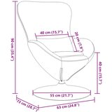  Jajolika fotelja Krema Baršun | shoptok.hr