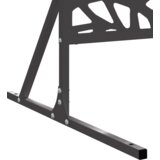 Metalni Panel za Ograde Crna Čelik Prekriven Prahom Veliki | shoptok.hr