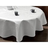 Okrugli Stolnjak 150cm Bela boja-linije ( VLK0001360-belalinijaokrugli )