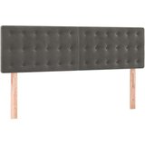  Box spring s madracem LED tamnosivi 140x190 cm baršun | shoptok.hr