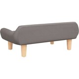 vidaXL Otroški kavč taupe 70x40x24 cm blago | Shoptok.si