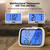 THERMOPRO Bluetooth digitalni termometer in higrometer z uro | Shoptok.si