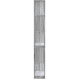  Regal za knjige 5 razina boja hrasta 80,5x23,5x162,5 cm drveni | shoptok.hr