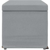  Stolica Svetlo siva 81 x 41 x 40 cm Tkanina in obdelano les, (5000302495) | Shoptok.si