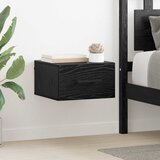 vidaXL Noćni ormar Zidne Crni hrast 35 x 35 x 20 cm Konstruirano drvo Cijene