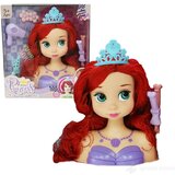 RAZNO Lutka glava za šminkanje i frizure PRINCESS | ePonuda.com