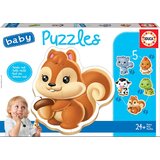 Educa Sestavljanke Baby Animal - 5 sestavljank (EDU13473), (21215652) Cene