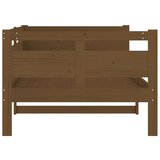  Dnevna postelja medeno rjava trdna borovina 90x200 cm, (20601205) | Shoptok.si