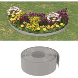  Vrtne ivice 2 kom sive 10 m 20 cm od polietilena | shoptok.hr