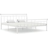  Za krevet bijeli metalni 200 x 200 cm | shoptok.hr