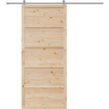 vidaXL Vrata od čvrste borovine Lagana drvo Borovina 90 x 2.5 x 208 cm | shoptok.hr