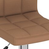  Barski stolac od tkanine smeđi | shoptok.hr