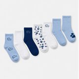 Sinsay Čarape s motivom psa i šapica 7 pack | shoptok.hr