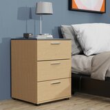 MID.YOU Nočna Omarica Testalo, Barva Hrasta, Antracit | Shoptok.si