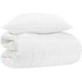 vidaXL Komplet odej z blazino 2 pcs Bela Bambus, (5000294742) | Shoptok.si