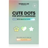 breakout + aid Cute Dots For Spots and Blemishes lokalna nega proti aknam s salicilno kislino 48 kos | Shoptok.si
