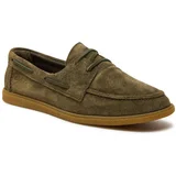 Clarks Nizki čevlji Clarkbay Go 26177502 Olive Suede