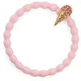 Bling Charms Ice Cream Strawberry elastika za lase