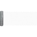 vidaXL Ograja v obliki heksagona 0.8x50 m Pocinkano jeklo | Shoptok.si