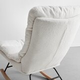 Bessagi Home gugalni fotelj devin, bela | Shoptok.si