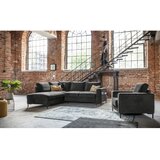 Miuform Tamno siva baršunasti sklopiva kutna garnitura (s lijevim kutom) Lofty Lilly – | shoptok.hr