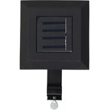  Vanjske solarne svjetiljke 6 kom LED četvrtaste 12 cm crne | shoptok.hr