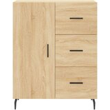  Visoka komoda hrasta sonome 69,5x34x180cm od konstruiranog drva | shoptok.hr
