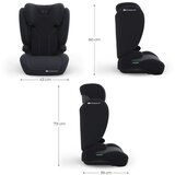 Kinderkraft auto sedište i-spark 2 plus i size black | Eponuda.com