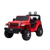  Licencirani auto na akumulator Jeep Rubicon 4x4 - crveni | shoptok.hr