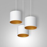  Luster na sajli ARDEN 3xE27/60W/230V bela/zlatna | Eponuda.com