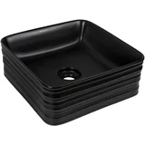 lavabo Art 380*380*150 [KW-1531A] [crna, mat]