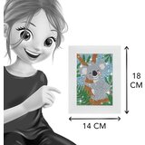 Buki France kreativni set za ustvarjanje fotografije s kristalčki glitters koala | Shoptok.si