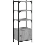 Maison Chic Knjižna omara - Knjižni regal 3-nadstropna siva sonoma 41x30x109,5 cm in. les, (21726356) | Shoptok.si