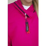 Kesi Tunic with zipper on hood Oversize fuchsia | Shoptok.si
