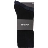 Avva Men's Black Patterned 2-Pack Socks cene