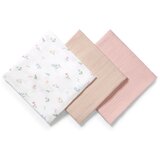 BabyOno Tetra plenice Muslin Rože, barva breskve | Shoptok.si