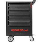 Gedore Delavniški voziček GEDWorker, 5 predalov, komplet 119 kosov, VxŠxG 963 x 685 x 462 mm | Shoptok.si
