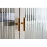 Venture Home vitrina Garis 40 × 80 × 70 cm, bež | shoptok.hr